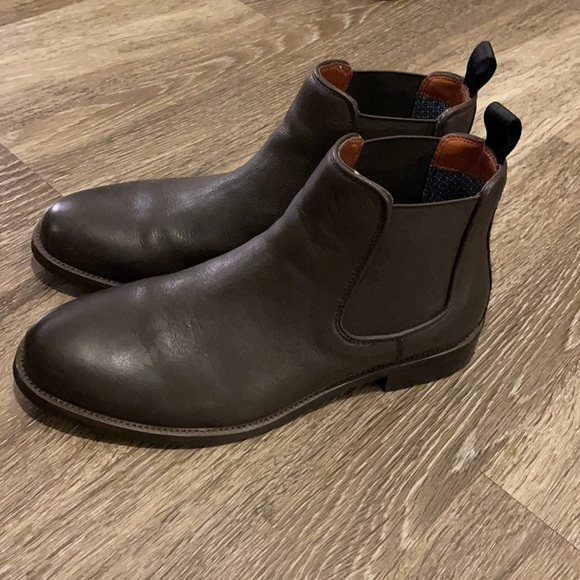 Dark Brown Chelsea Boots by Vince Camino (US Men’s 9) - Picture 2 of 7